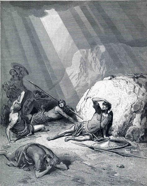 The Conversion of St. Paul, 1866 - Гюстав Доре