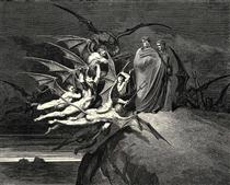Inferno, Canto XXI - Gustave Doré