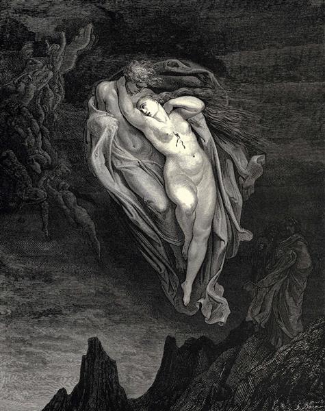 The Inferno, Canto 5 - Gustave Dore