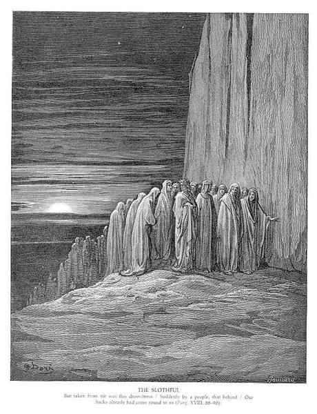 Os Preguiçosos - Gustave Doré