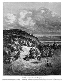 Gualtério Sem-Haveres na Hungria - Gustave Doré