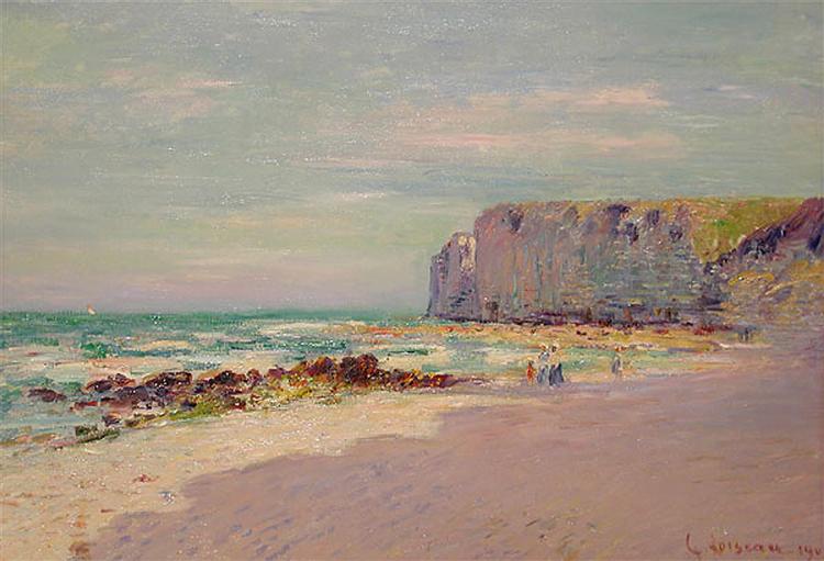Cliffs at Petit Dalles, Normandy, 1908 - Гюстав Луазо