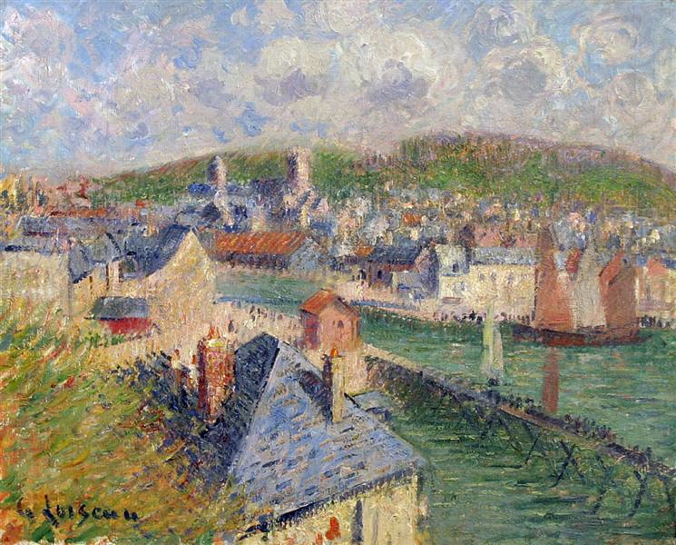 L’Avant Port De Fecamp, 1912 - Gustave Loiseau