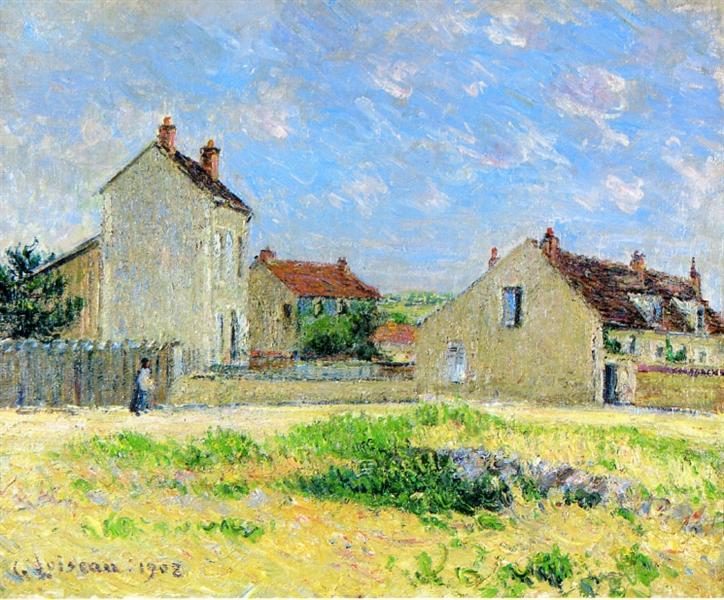 Landscape, near Auxerre, 1908 - Gustave Loiseau