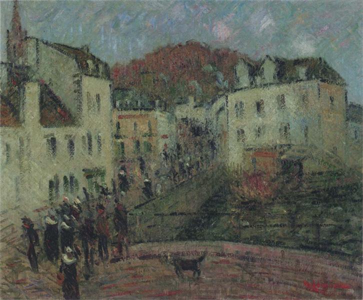 Mill at Pont Aven - Gustave Loiseau