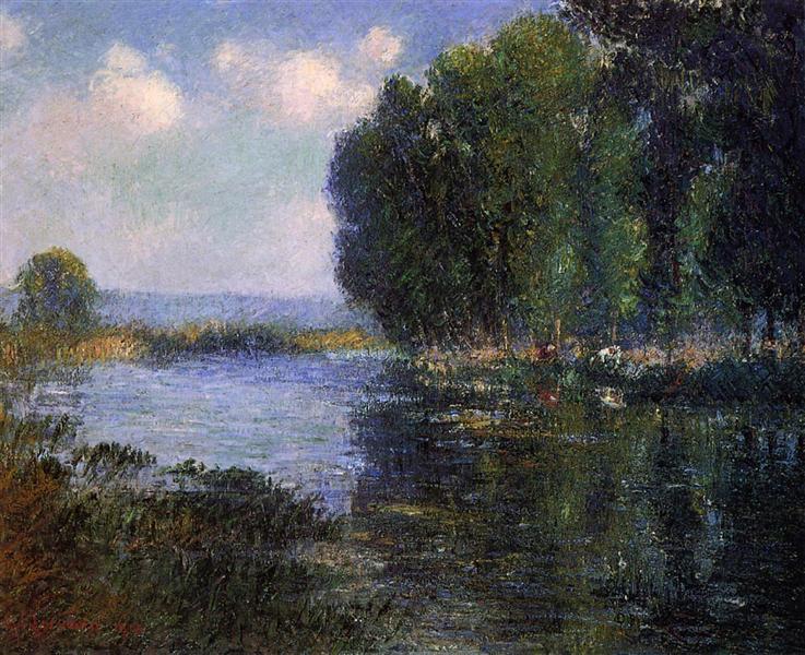 River Bend in Normandy, 1910 - Gustave Loiseau