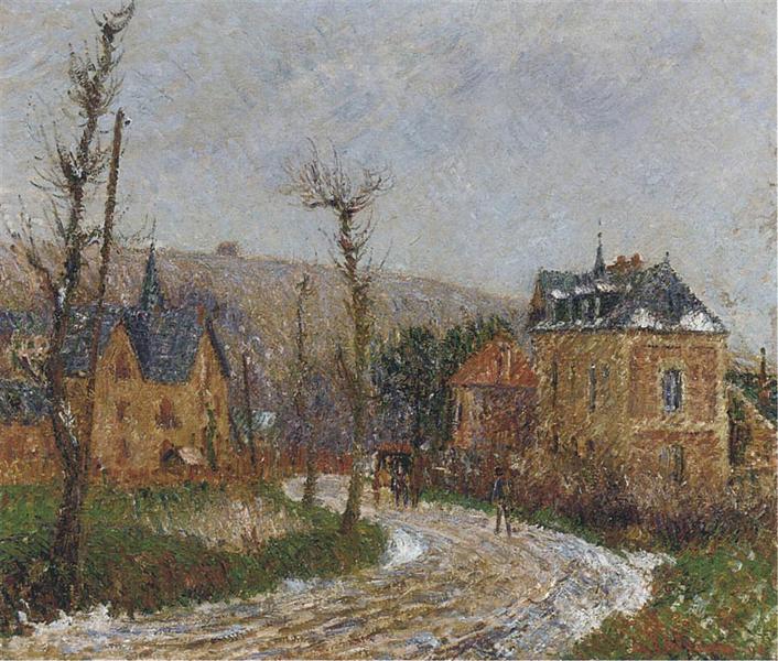 The Road to Dieppe - Gustave Loiseau