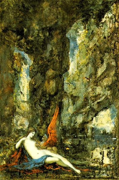 A esfinge vencedora - Gustave Moreau
