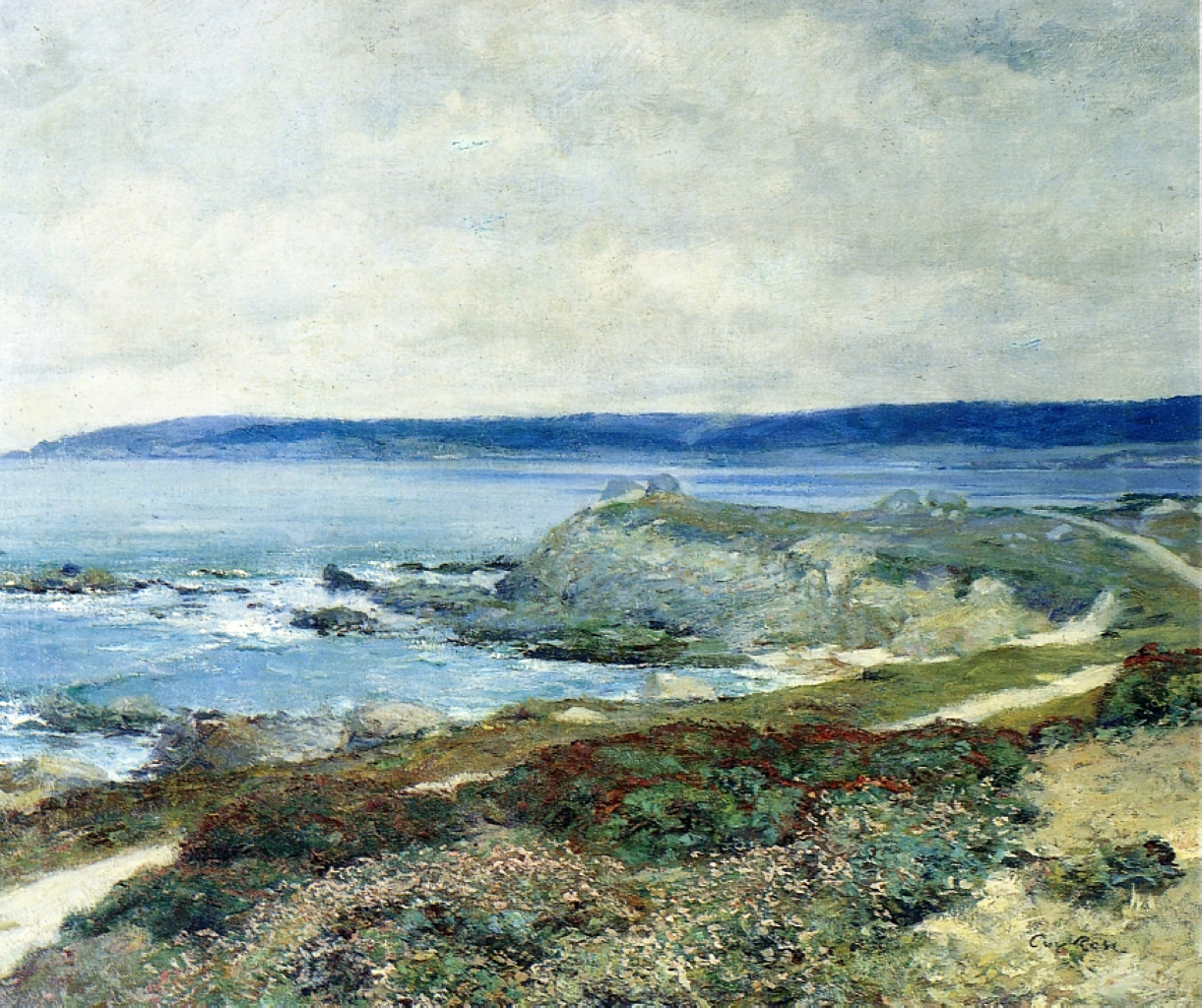 A Grey Day Carmel - Guy Rose - WikiArt.org - encyclopedia of visual arts