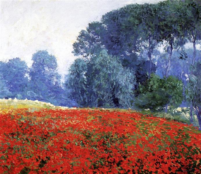 Poppy Field, 1910 - Ги Роуз