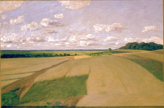 Weyerberg under the clouds, 1899 - Hans am Ende