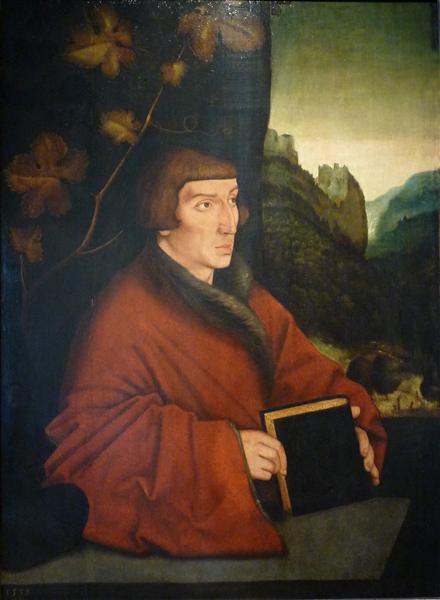 Portrait of Ambroise Volmar Keller, 1538 - Hans Baldung