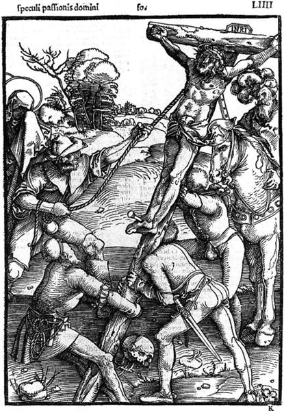 The Erection of the Cross, 1507 - Hans Baldung