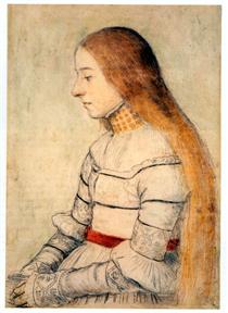 Anna Meyer - Hans Holbein le Jeune