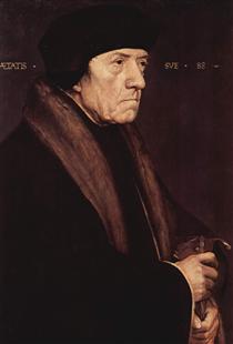 Portrait of Dr. John Chambers - Hans Holbein el Joven