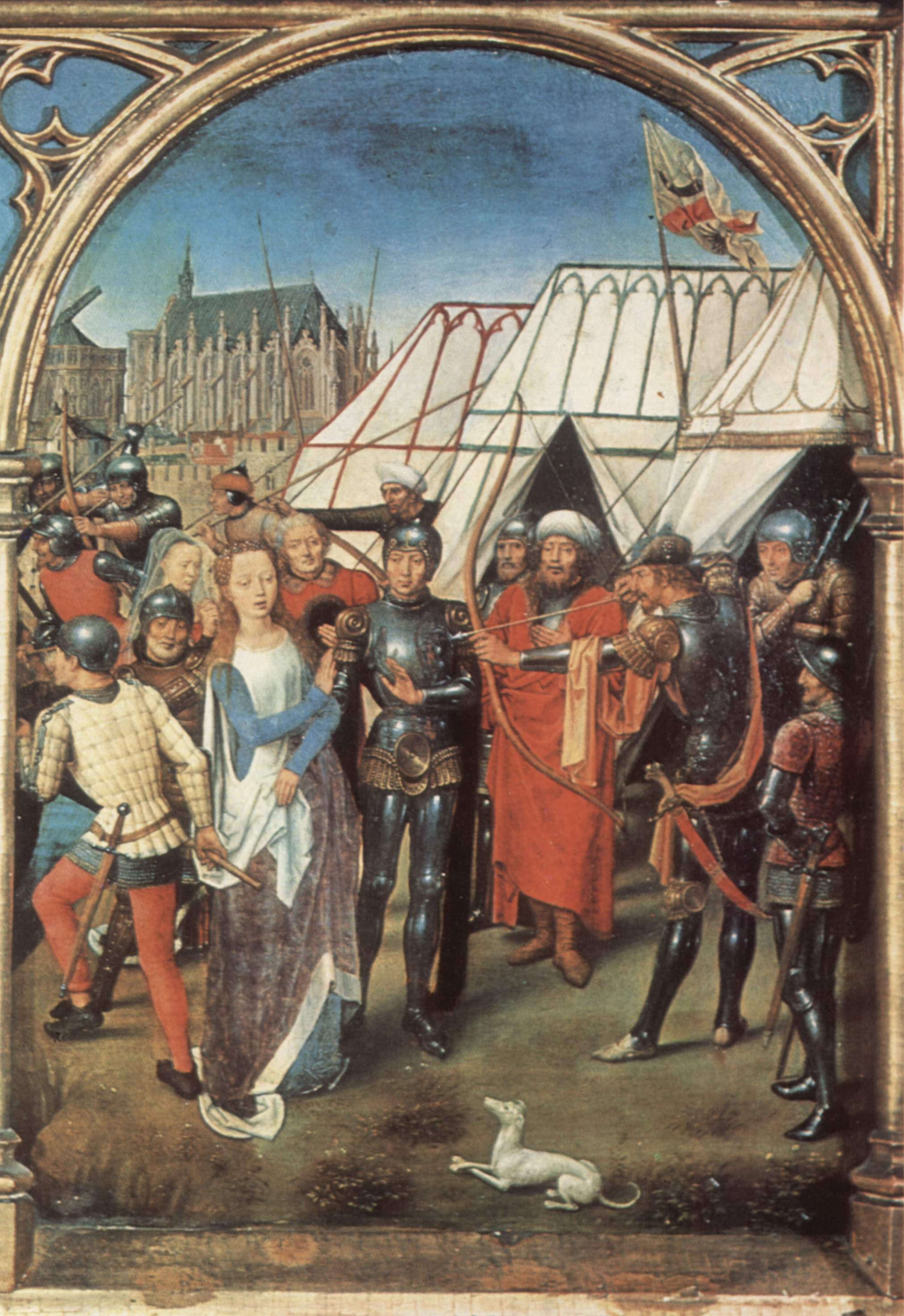 The Reliquary of St. Ursula, 1489 - Hans Memling - WikiArt.org