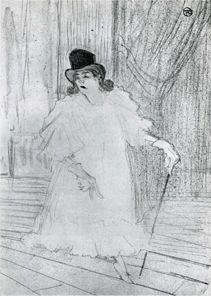 Cissy Loftus, 1894 - Анри де Тулуз-Лотрек