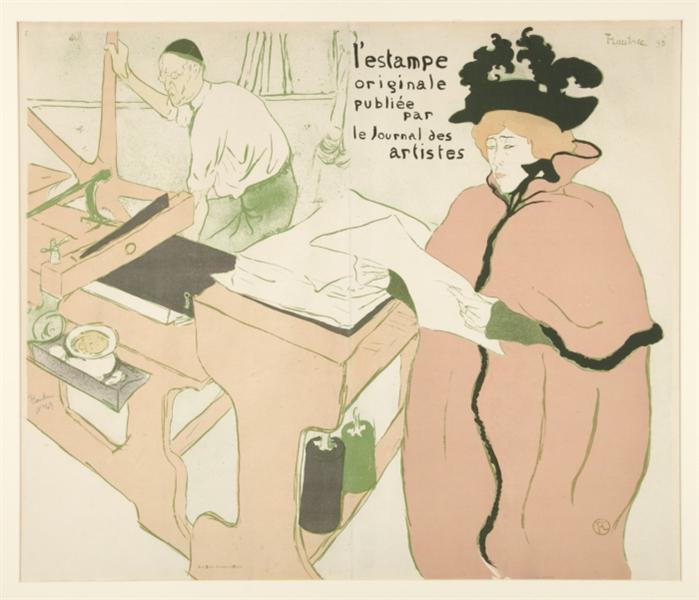 Coverage of the Original Print, 1893 - 亨利·德·土魯斯-羅特列克