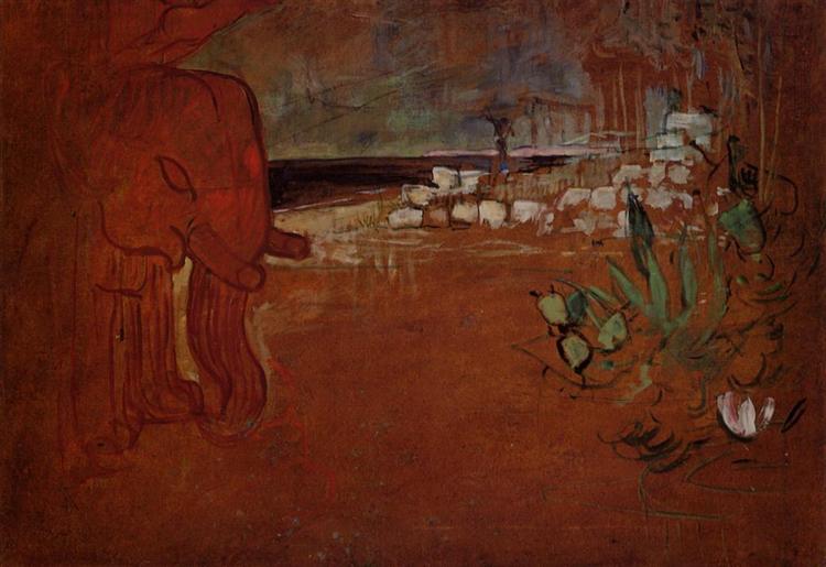 Indian Decor, 1894 - Henri de Toulouse-Lautrec
