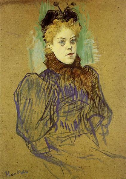 May Milton, 1895 - Анри де Тулуз-Лотрек