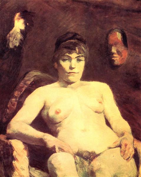 The big Maria, Venus Mintmartre, 1884 - 亨利·德·土魯斯-羅特列克