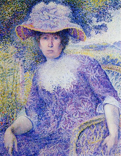 Portrait of Madame Cross, 1901 - Анрі Едмон Кросс
