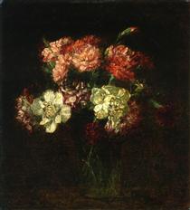 Carnations - Henri Fantin-Latour