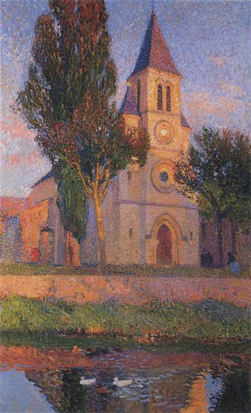 Church in Labastide - Henri Martin
