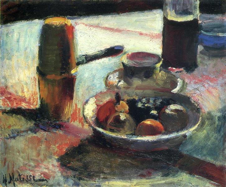 Фрукти і кавник, c.1898 - Анрі Матісс