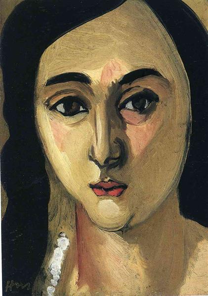 Head of Lorette, 1916 - 1917 - Henri Matisse