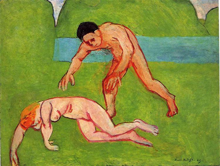 Nymph and Satyr, 1909 - Henri Matisse