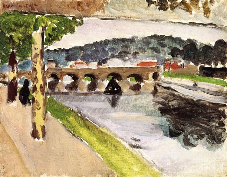 Parade, Platanes, 1917 - Henri Matisse