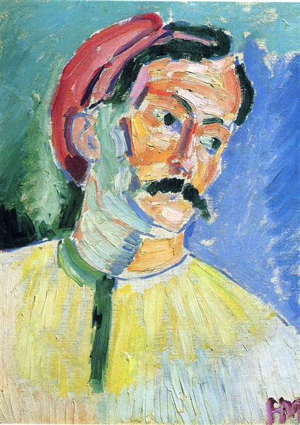 Portrait of Andre Derain, 1905 - Анри Матисс