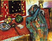 Still Life with a Red Rug - Henri Matisse