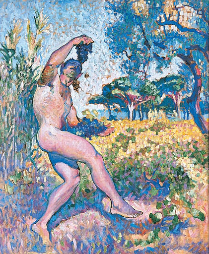 Study for Wildlife. The man with the cluster, 1905 - Henri Matisse