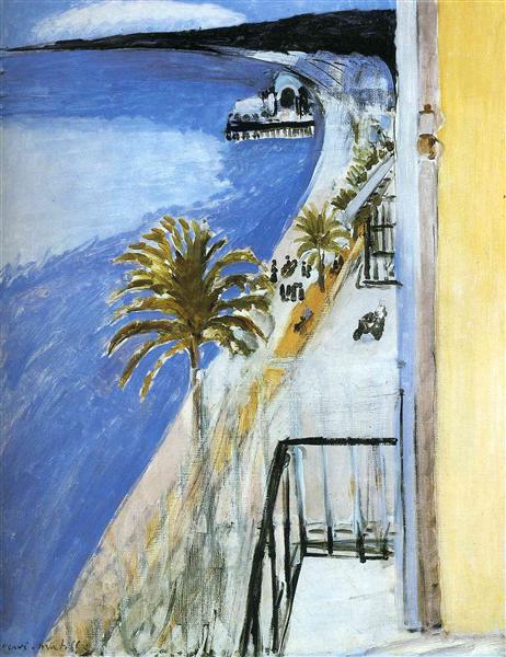 The Bay of Nice, 1918 - Анри Матисс