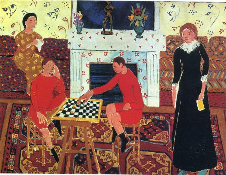 Сім'я художника, 1911 - Анрі Матісс