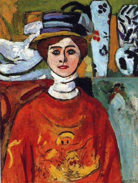 The girl with green eyes, 1908 - Henri Matisse