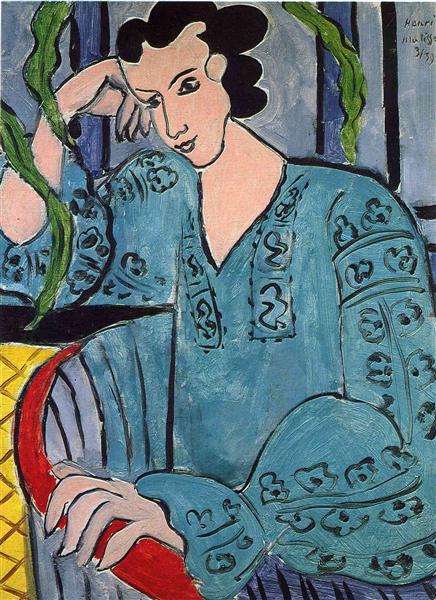 The Romanian Green Bluse, 1939 - Henri Matisse