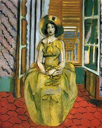 The Yellow Dress - Henri Matisse