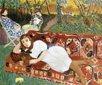 Young Women in the Garden - Henri Matisse