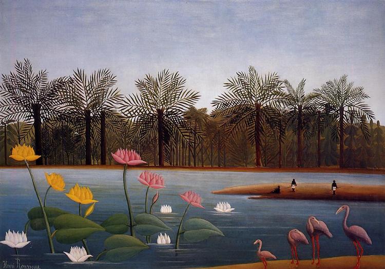 The Flamingoes, 1907 - Henri Rousseau