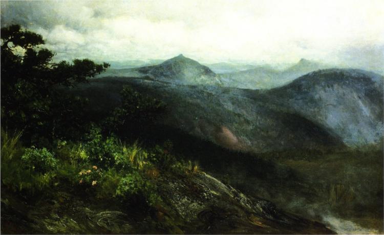 Mountain Landscape, Highlands, North Carolina, 1889 - Генри Оссава Таннер