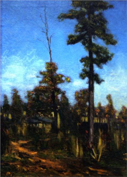 Untitled Landscape, 1889 - Генрі Осава Танер