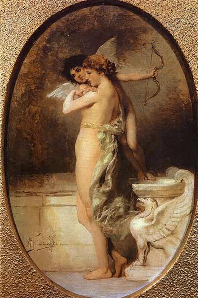 Beauty and Love, 1894 - Генрих Семирадский