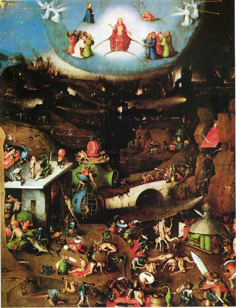 The Last Judgement (detail), 1500 - Hieronymus Bosch