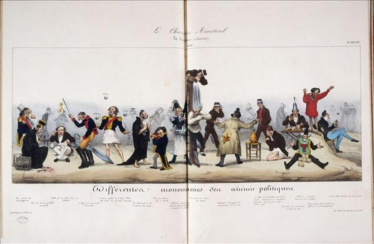 Father Saw, 1832 - Оноре Дом'є