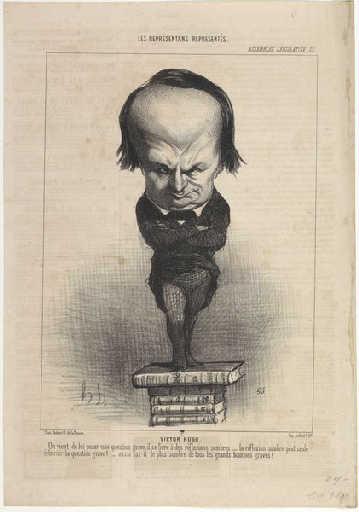 Victor Hugo - Honore Daumier