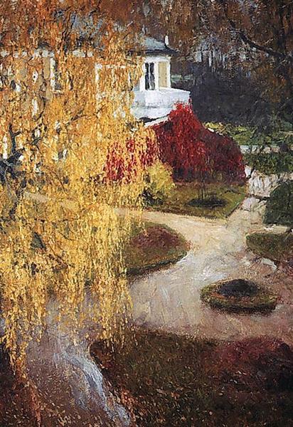 Golden Leaves, 1901 - Igor Emmanuilowitsch Grabar