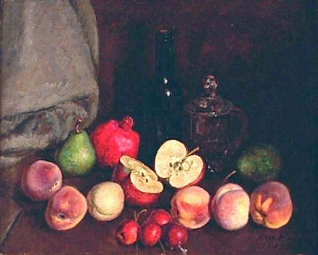 Still life 'Fruits', 1939 - Ilja Iwanowitsch Maschkow